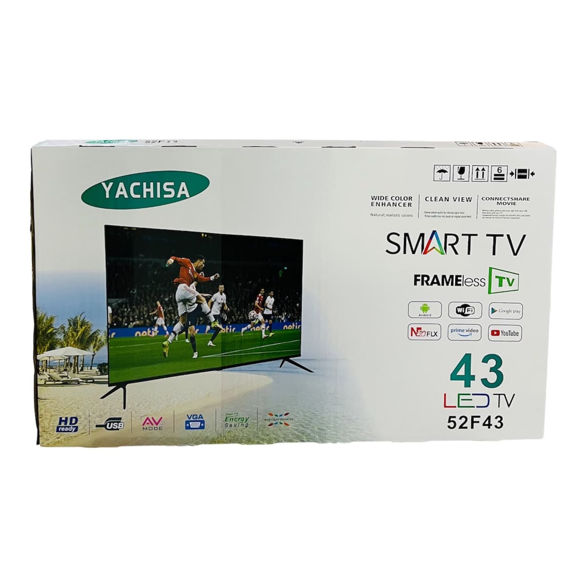 Yachisa 43" Smart TV (52F43)