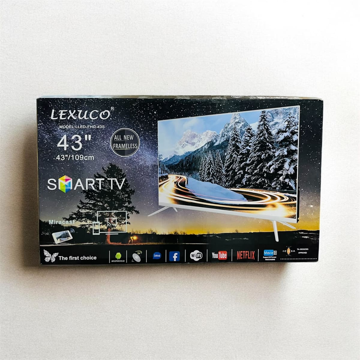 Lexuco 43" Smart TV (LLED-FHD-43S)