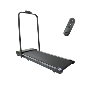 Foldable Mini Running and Walking Mat Treadmill - Black