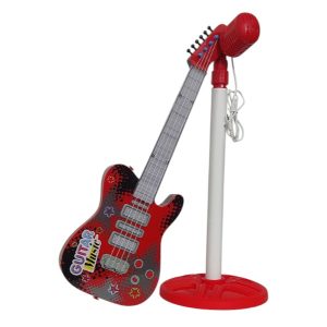 Karaoke Machine with Music & Light, Microphone Toys with Stand