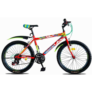 24 Inch Kids Mountain Bike Boys Girls Junior Mountain Bikes Bicycle