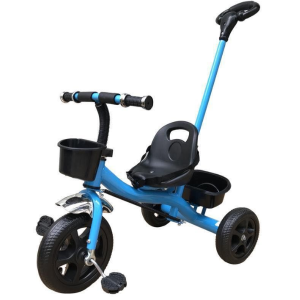 Kids Tricycle With Detachable Parent Handle