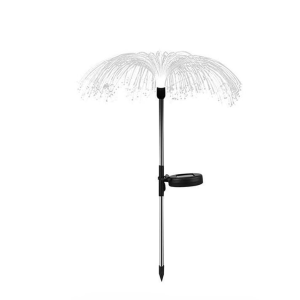 Double Solar Jellyfish Light 7 Colors Solar Garden Lights Fiber Optic Lights